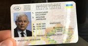 Prawo jazdy Jarosława Kaczyńskiego do kupienia. "Chodzi po 3 zł na Ukrainie"