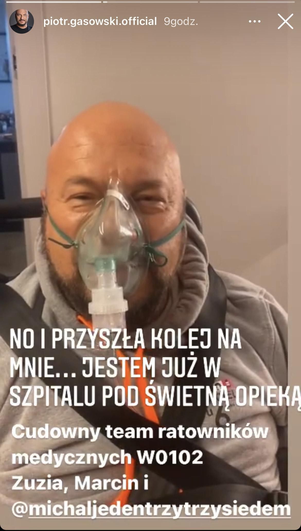 Piotr Gąsowski zachorował na COVID-19