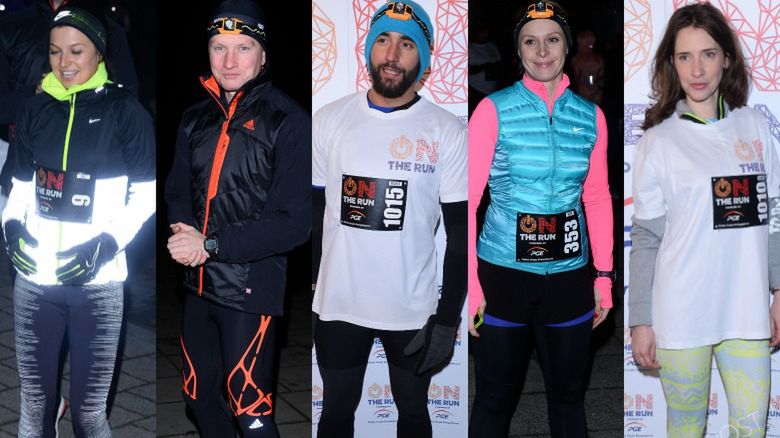 Gwiazdy podczas biegu w Łazienkach Królewskich
Fotografia: ONS