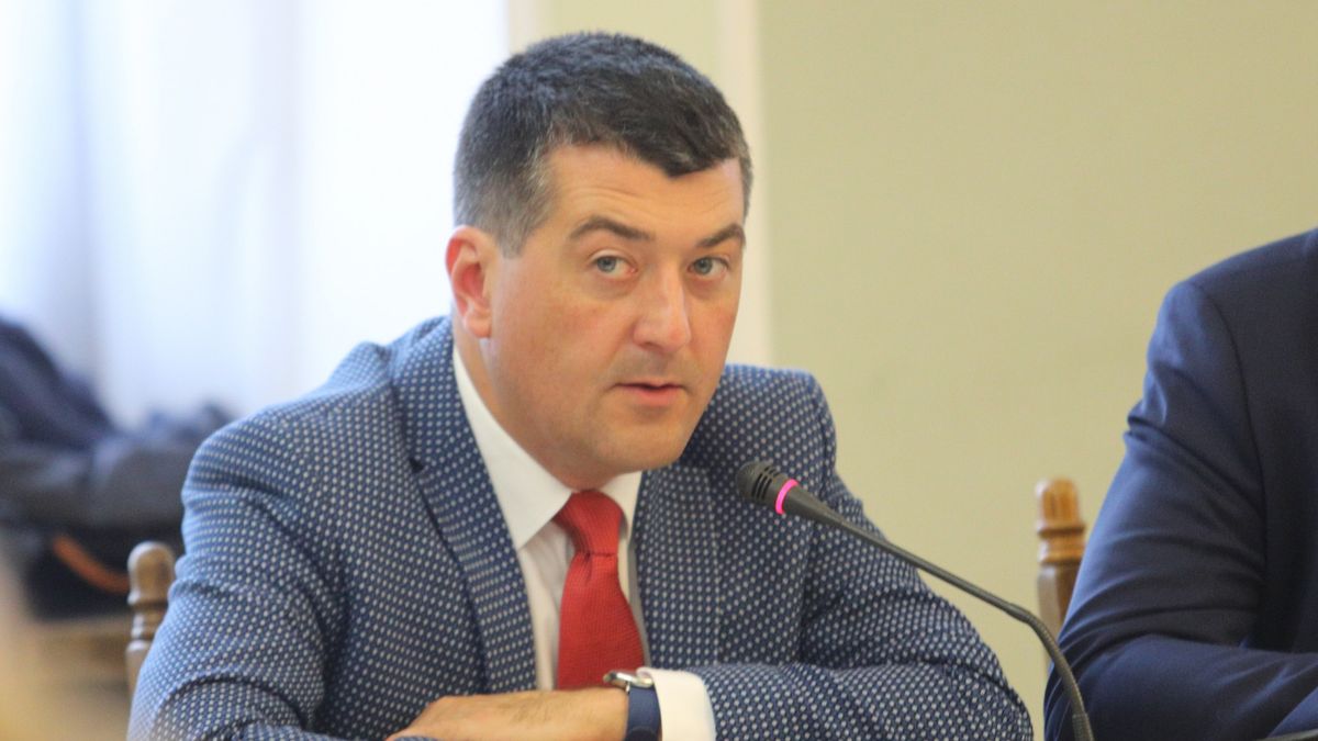 Wiceminister finansów Leszek Skiba.