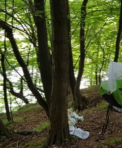 Turyści spadli ze skarpy w Bieszczadach. 25-latek ranny