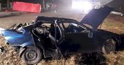Lubelskie. BMW doszczętnie zniszczone. Nie żyje 1 osoba