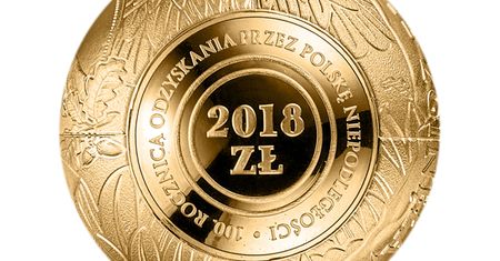 NBP wypuści pierwsze polskie monety-kule. Tak uczci 100-lecie odzyskania niepodległości