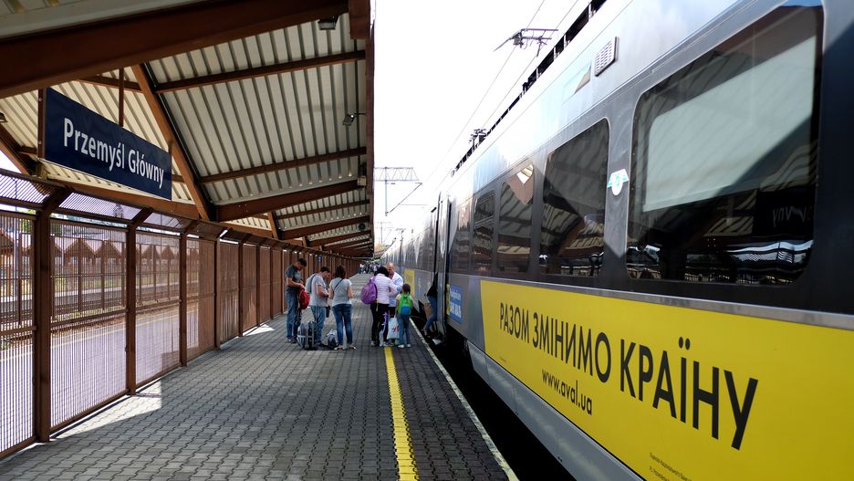 Połączenia z Kijowa do Przemyśla cieszą się dużym zainteresowaniem pasażerów