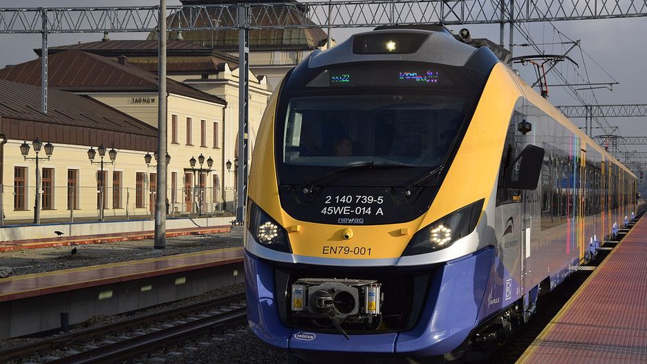 Pociąg Kolei Małopolskich