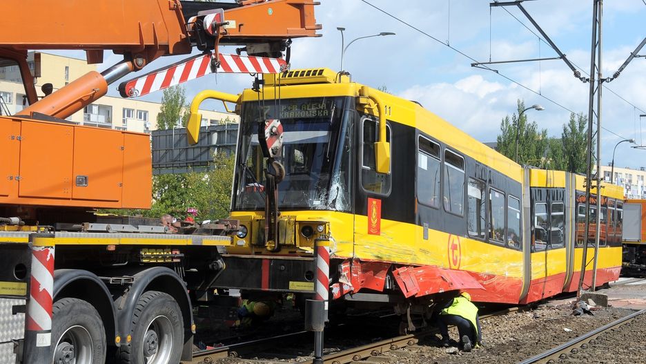 Tramwaje Warszawskie. Do każdego wypadku wyjeżdża psycholog