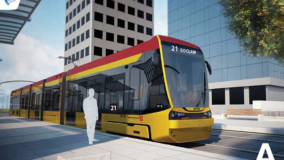 Warszawa. Mieszkańcy stolicy wybiorą wygląd 213 nowych tramwajów. Na zdjęciu jedna z propozycji