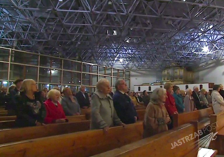 Masza święta w pierwszą rocznicę śmierci Anny Przybylskiej