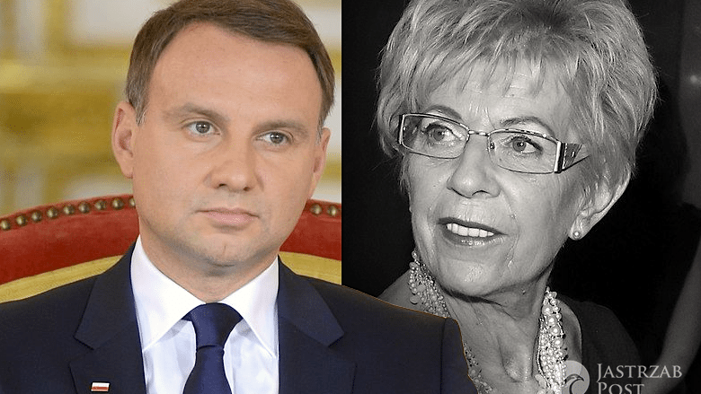Andrzej Duda o śmierci Janiny Paradowskiej
