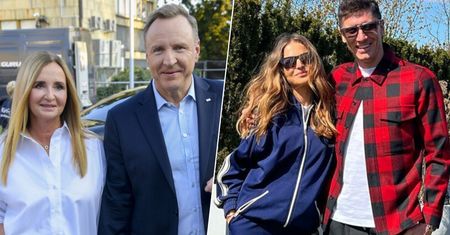Córki Kurskich i Lewandowskich w identycznych stylizacjach na majówce! Takie małe, a już zadają szyku w dodatkach za grosze