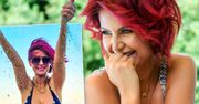 Maja Rutkowski wypoczywa na plaży. Wybrała luksusowy strój kąpielowy za ponad 2 tysiące złotych