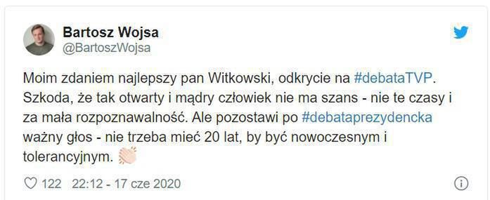 Bartosz Wojsa o Waldemarze Witkowskim