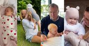Tak zmieniała się córka Jacka i Joanny Kurskich. Anna Klara Teodora kończy roczek. Od pierwszych chwil życia jest małą gwiazdą