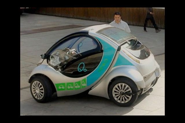 Pierwszy składany samochód elektryczny