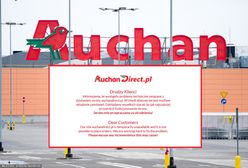 W Auchan nie można robić zakupów przez Internet. Klienci zaniepokojeni