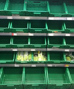 Brytyjskie supermarkety. Przed Brexitem coraz częściej świecą pustkami