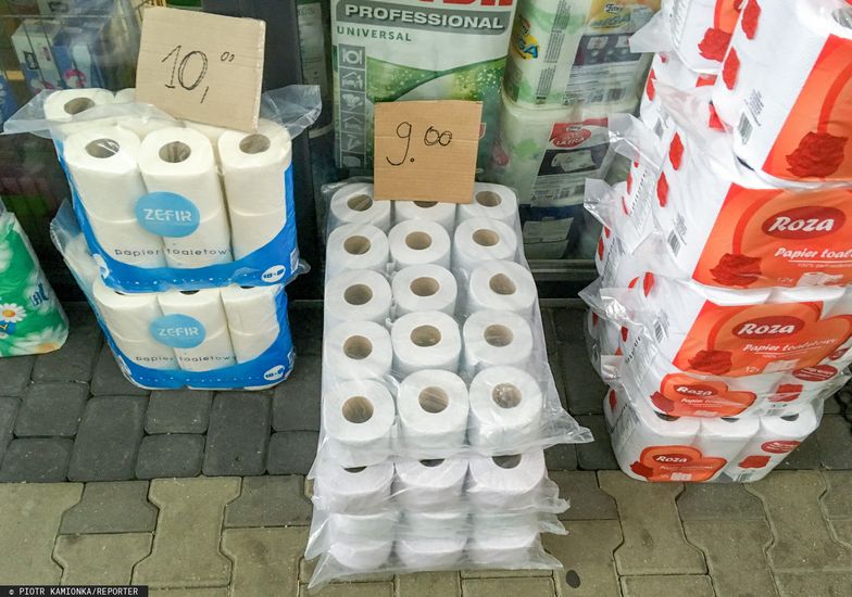 Producent papieru toaletowego przyznał, że w ostatnich tygodniach ma o 60 proc. więcej zamówień 