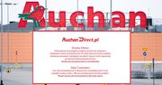 W Auchan nie można robić zakupów przez Internet. Klienci zaniepokojeni