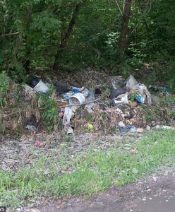 Pułtusk: Policjanci odnaleźli nielegalne wysypisko śmieci