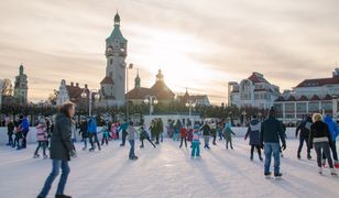 Jedyne takie lodowisko w Polsce. Ślizgawka z widokiem na morze