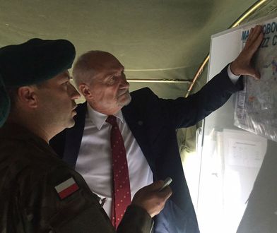 Widzicie tego żołnierza? To prawdziwa, a nie fikcyjna obrona terytorialna