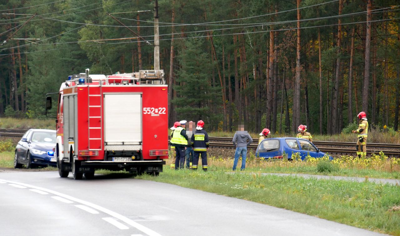 Seicento wylądowało na torowisku