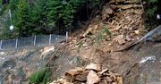 Tunel pod Mont Blanc zamknięty z powodu osunięć gruntu przed wjazdem