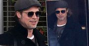 Zakamuflowany Brad Pitt wywołał sensację na lotnisku w Paryżu! Z kim przyleciał do Francji?