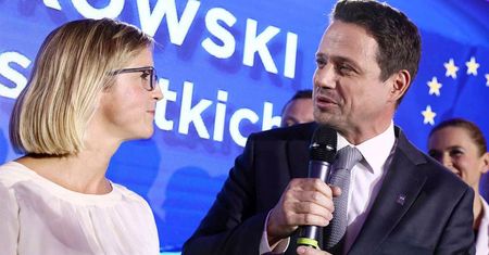 Rafał Trzaskowski o żonie w roli Pierwszej Damy. Siarczysty policzek od kandydata na prezydenta dla Agaty Dudy