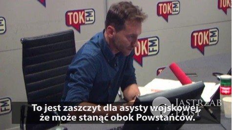 Piotr Kraśko bardzo emocjonalnie o Powstańcach Warszawskich i asyście wojskowej podczas rocznicy