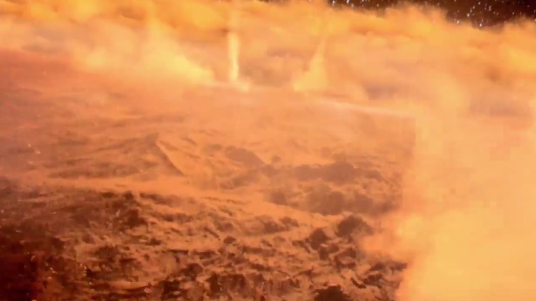 Łazik Opportunity został uwięziony w środku burzy