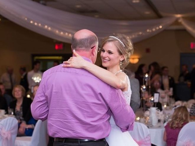 Pierwszy taniec zarezerwowała dla mężczyzny, który uratował jej życie
