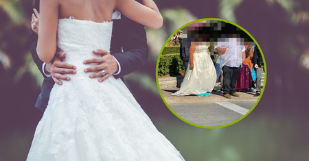 Panna młoda w kontrowersyjnych butach. Nie mieli dla niej litości