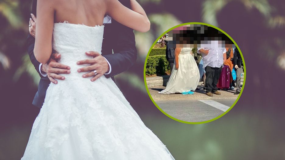 Kontrowersyjne buty panny młodej