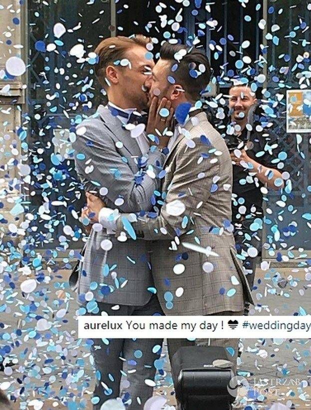 Michał Kwiatkowski i  Maxime Assenza wziął dziś ślub