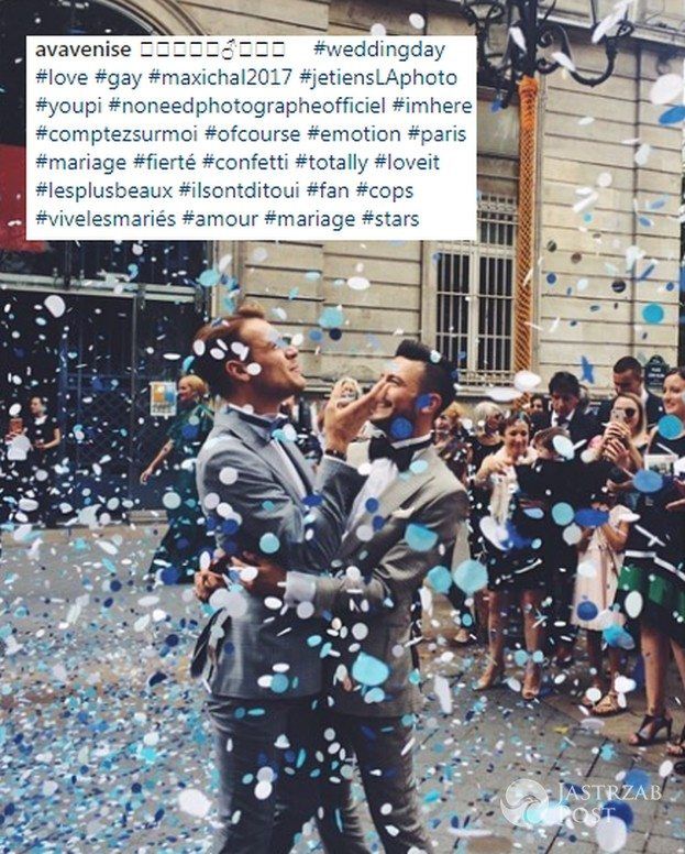 Michał Kwiatkowski i  Maxime Assenza wziął dziś ślub