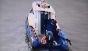 Warszawa. Mężczyzna wpadł do Wisły. Zauważyli to na monitoringu