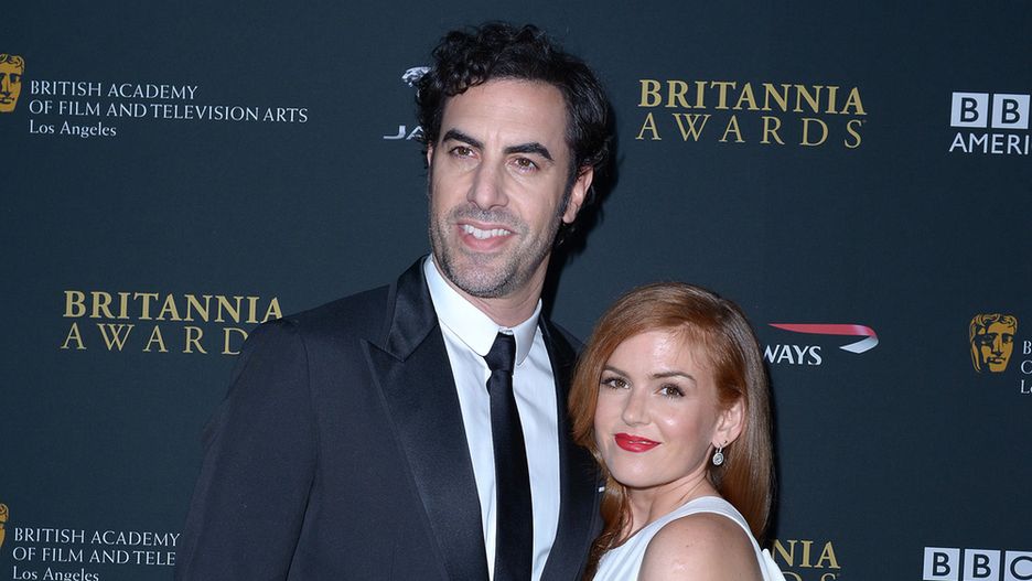 Isla Fisher pochwaliła się, jak wygląda Sacha Baron Cohen bez koszulki