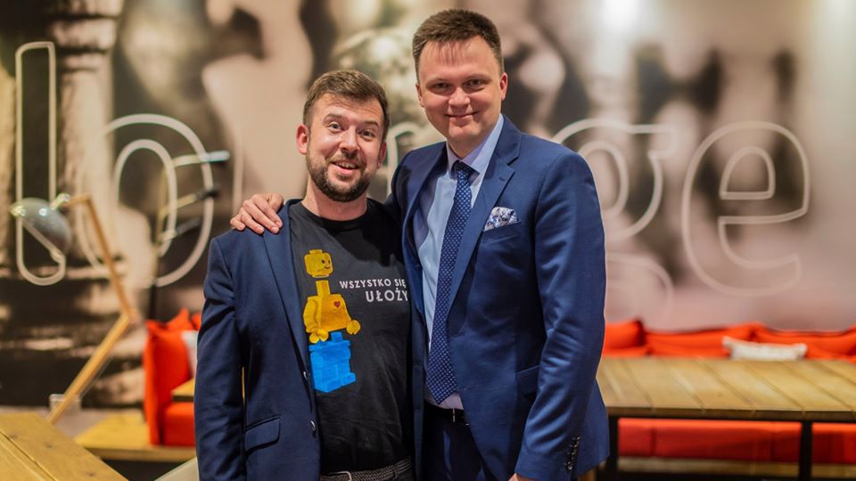 Szymon Hołownia i Przemysław Staroń