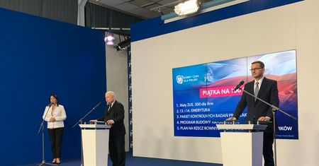 Wybory parlamentarne 2019. PiS pewne zwycięstwa. Prezes i premier z planem na pierwsze 100 dni rządu