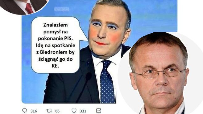 Jarosław Sellin stwierdził, że "nie ma co komentować" wpisu Marka Suskiego
