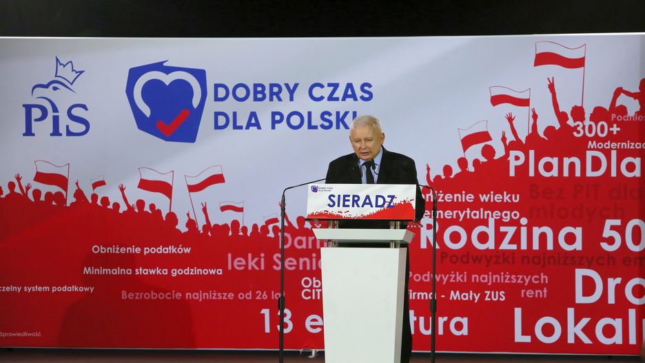 Jarosław Kaczyński wziął udział w konwencjach okręgowych PiS w Sieradzu i Piotrkowie Trybunalskim