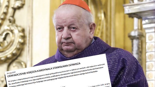 Jest oświadczenie kardynała Stanisława Dziwisza ws. Jana Pawła II