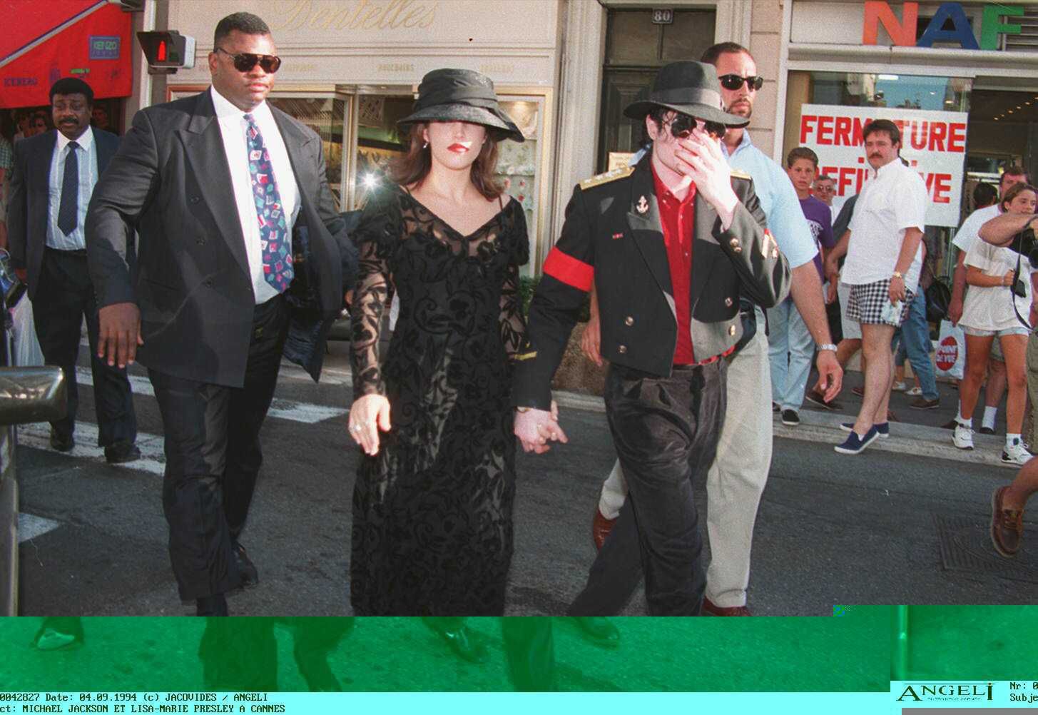 Lisa Marie Presley i Michael Jackson