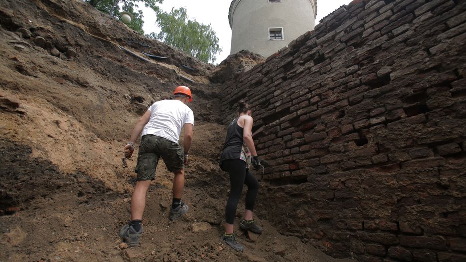 Badania archeologów w Pasłęku trwały pięć tygodni
