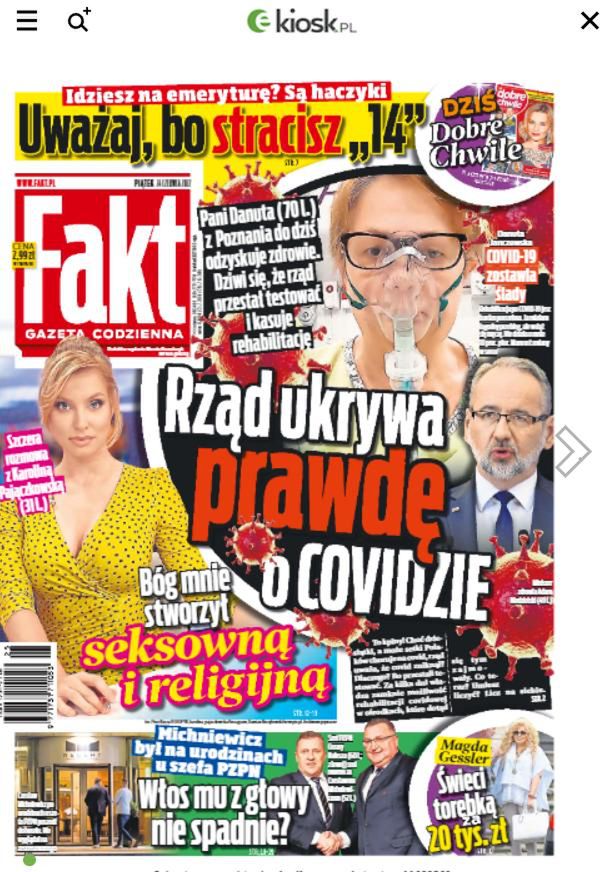 Okładka Faktu