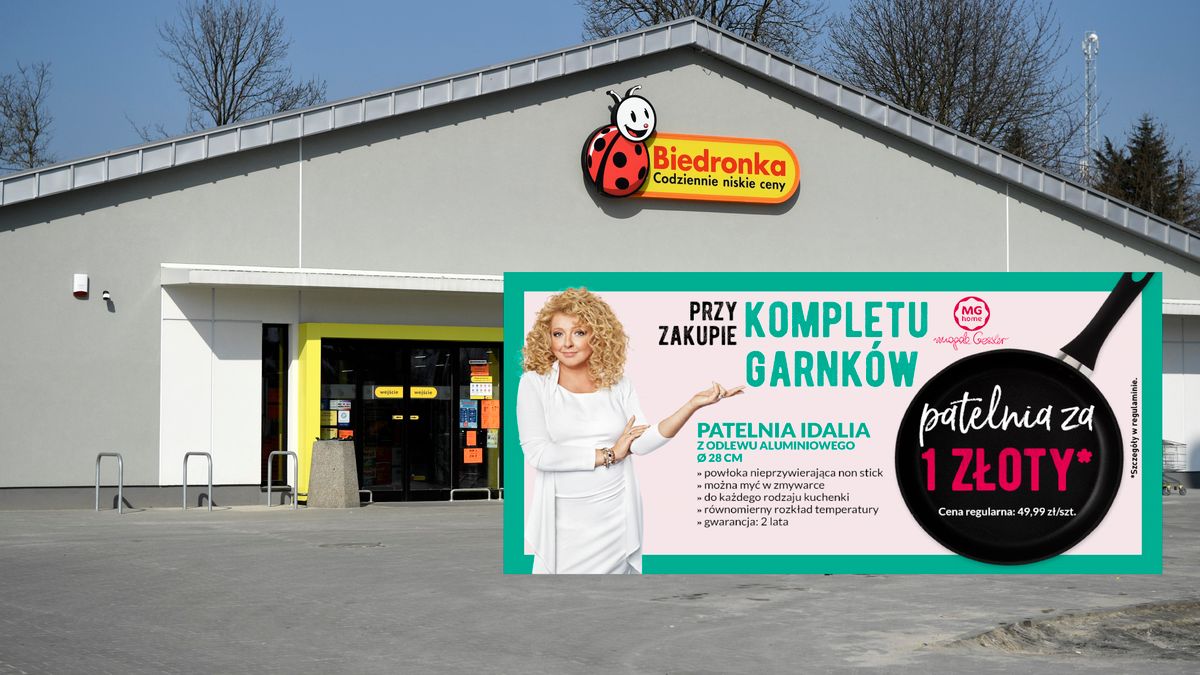 Garnki od Gessler dostępne w Biedronce