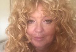 Magda Gessler wita się z fanami. Zaspana i ze zmierzwionymi włosami