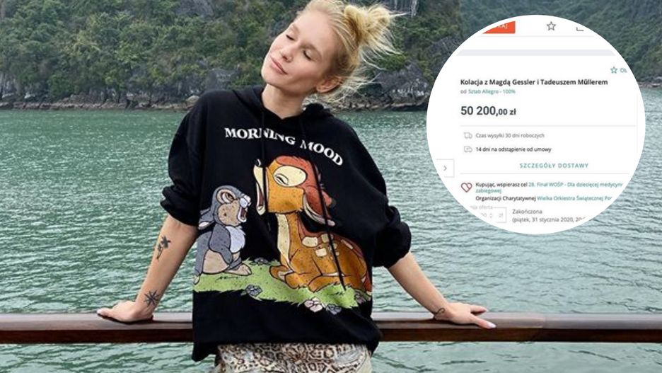 Patrycja Tylenda wylicytowała kolację z Magdą Gessler za ponad 50 tys. zł