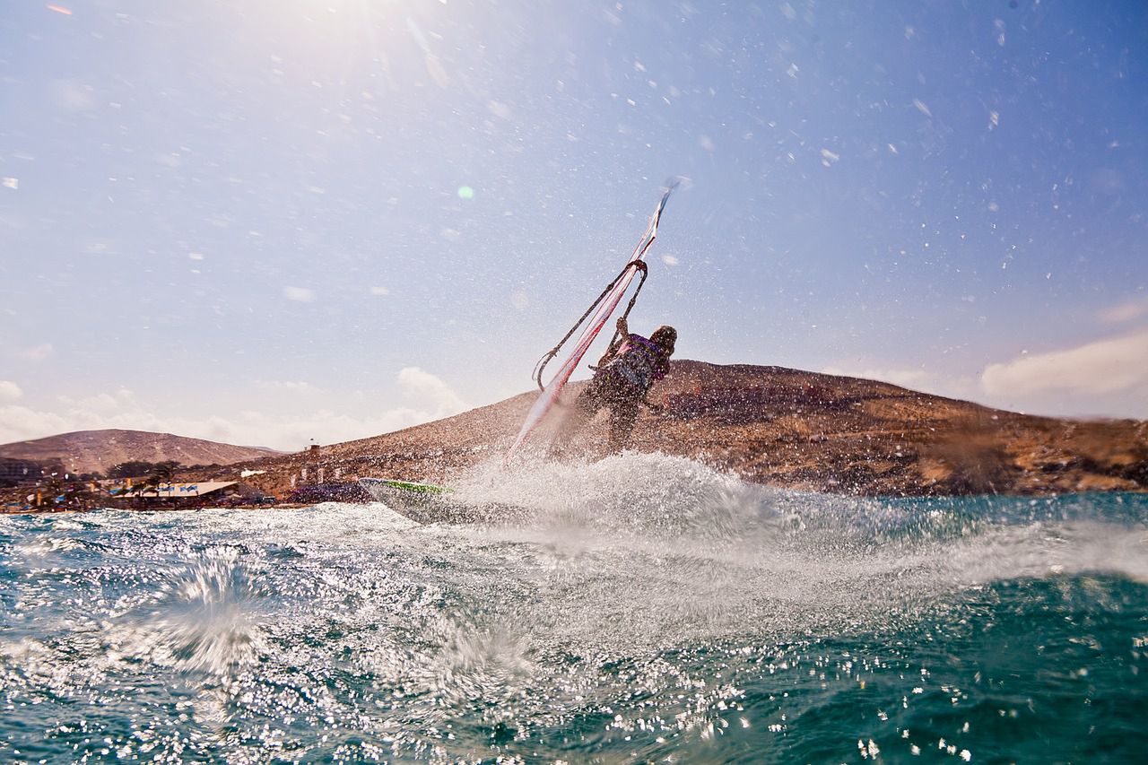 Fuerteventura - zawody w windsurfingu 